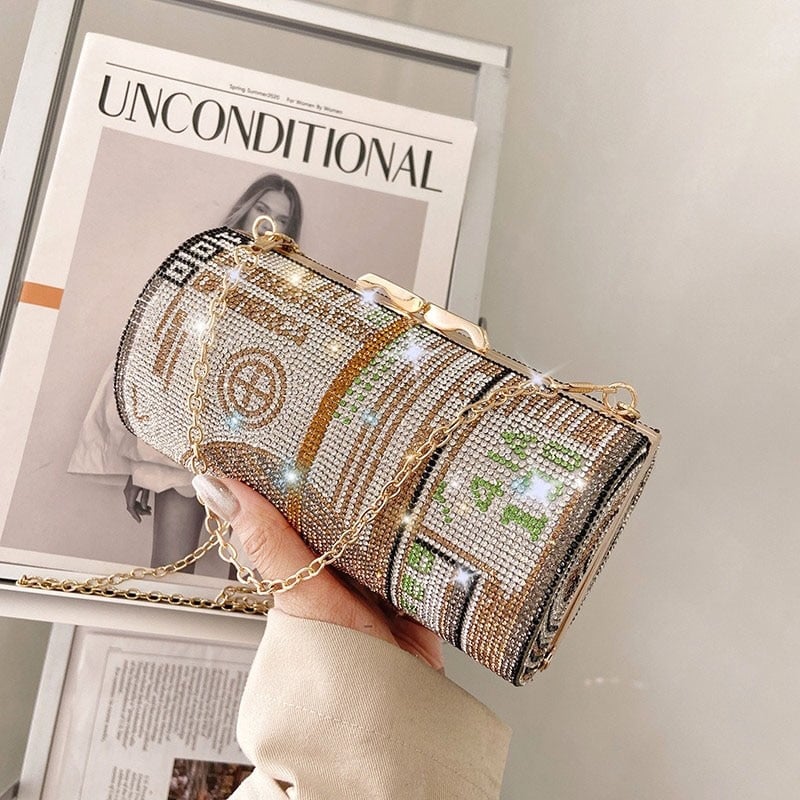 Crystal Diamond Clutch