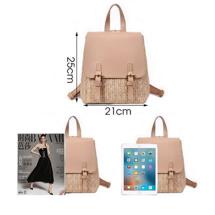 Women's Light Leather Backpack - Wnkrs