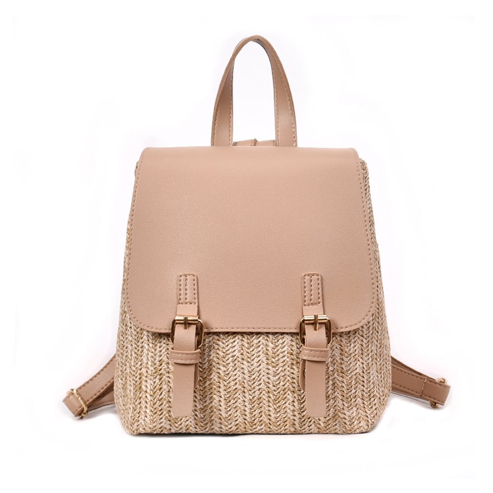 Women's Light Leather Backpack