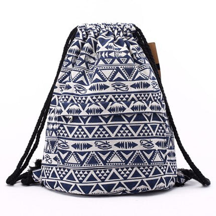 Women's Boho Printed Backpack - Wnkrs