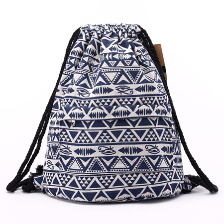 Women's Boho Printed Backpack - Wnkrs