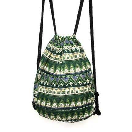 Women's Boho Printed Backpack - Wnkrs