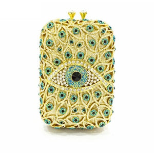 Women's Stylish Pearled Mini Evening Bag - Wnkrs