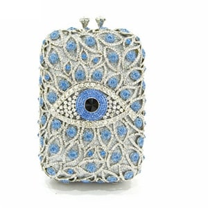 Women's Stylish Pearled Mini Evening Bag - Wnkrs
