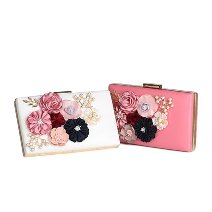 Women's Delicate Floral Evening Bag - Wnkrs