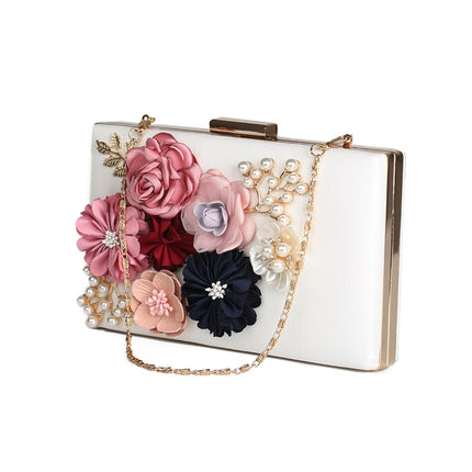 Women's Delicate Floral Evening Bag - Wnkrs