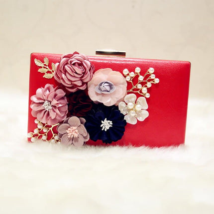 Women's Delicate Floral Evening Bag - Wnkrs