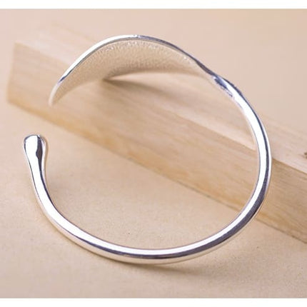 Leaf Shaped 925 Sterling Silver Bracelet - wnkrs