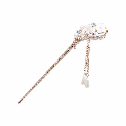 Elegant Antique Style Rhinestone Hair Pin - Wnkrs