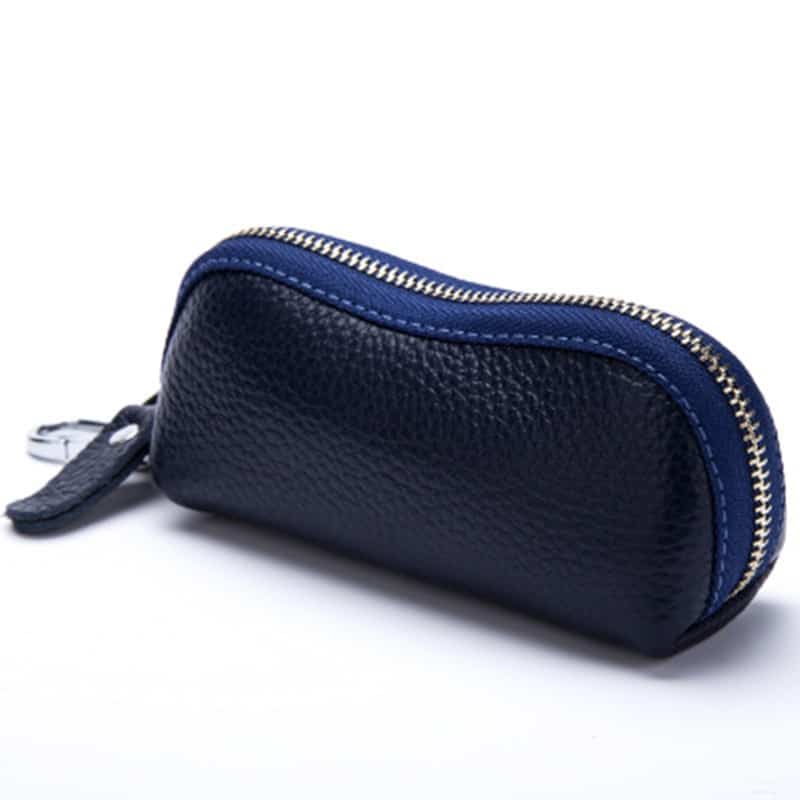 Casual Style Leather Unisex Key Purse