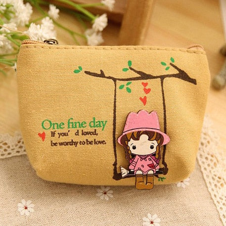 Cute Canvas Key Case - Wnkrs