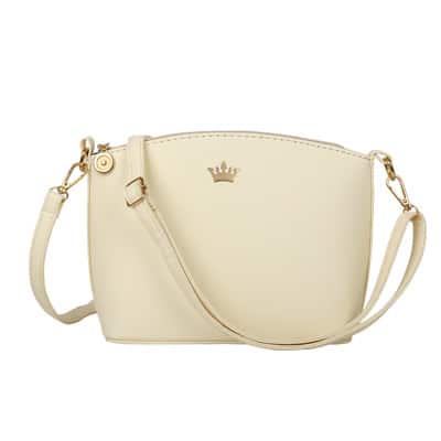 Solid Color Hard Crossbody Bag - Wnkrs