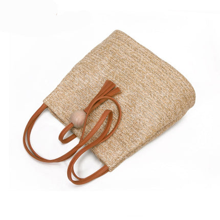 Women's Boho Straw Crossbody Bag - Wnkrs