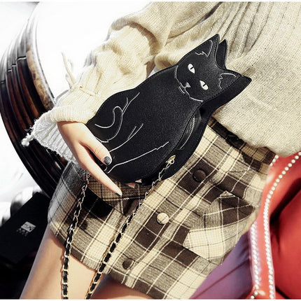 Cat Shaped Shoulder Bag - Wnkrs