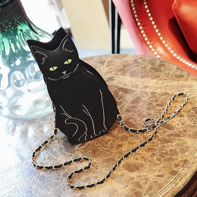 Cat Shaped Shoulder Bag - Wnkrs