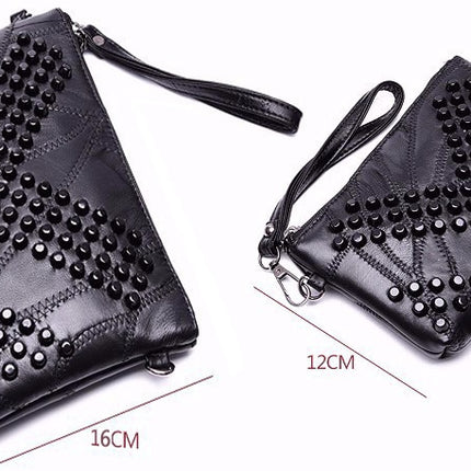 Women's Genuine Leather Crossbody Bag - Wnkrs
