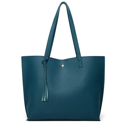 Women's Solid Color Casual Shoulder Bag - Wnkrs