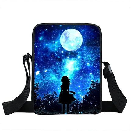 Starry Sky and Space Printed Crossbody Bags - Wnkrs