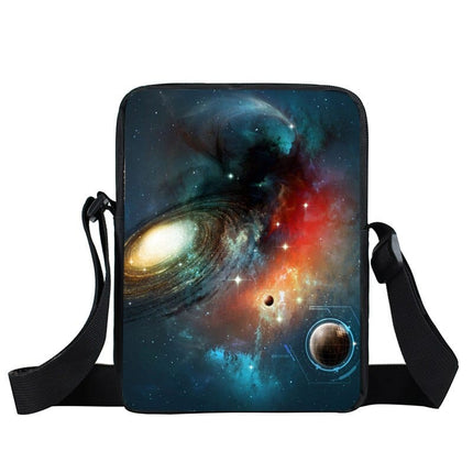 Starry Sky and Space Printed Crossbody Bags - Wnkrs