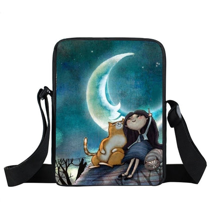 Starry Sky and Space Printed Crossbody Bags - Wnkrs