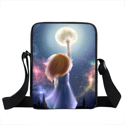 Starry Sky and Space Printed Crossbody Bags - Wnkrs