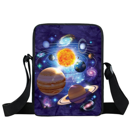 Starry Sky and Space Printed Crossbody Bags - Wnkrs