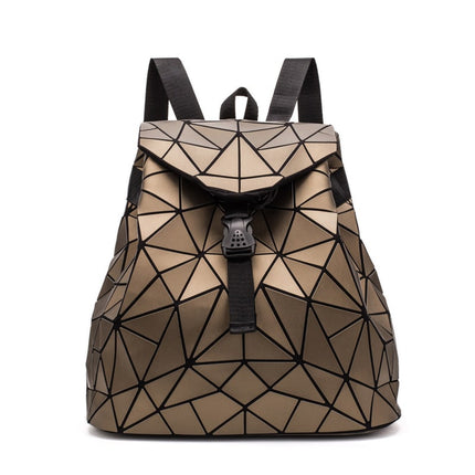 Geometric Style Holographic Mosaic Backpack - Wnkrs