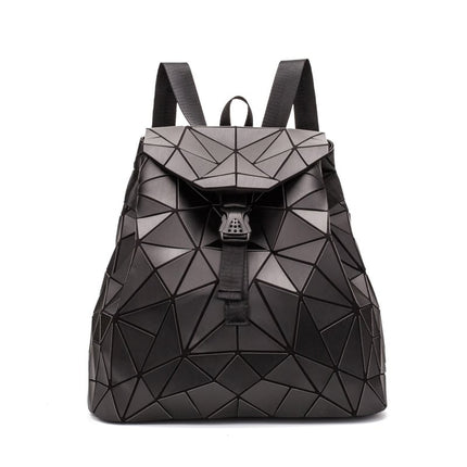 Geometric Style Holographic Mosaic Backpack - Wnkrs
