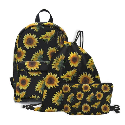 Sunflower Printing Backpack for Women - Wnkrs