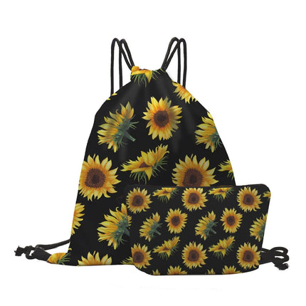 Sunflower Printing Backpack for Women - Wnkrs