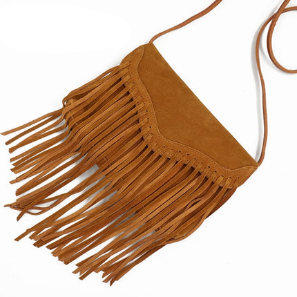 Boho Genuine Leather Crossbody Bag - Wnkrs