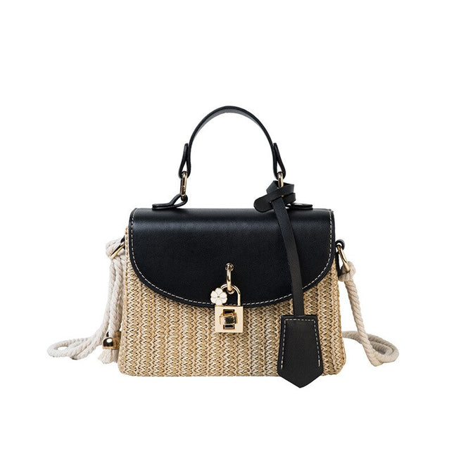 Women's Rattan Detail Top-Handle Bag - Wnkrs