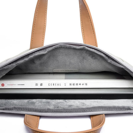 Women's Laptop Leather Briefcase - Wnkrs