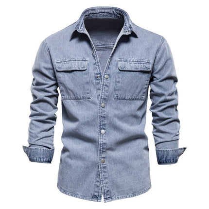 Men's Denim Casual Jacket - Wnkrs