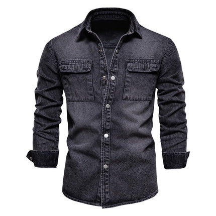 Men's Denim Casual Jacket - Wnkrs