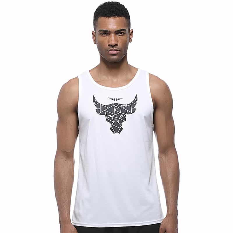 Men's Fitness Printed Tank Top