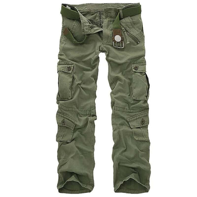 Comfortable Loose Cotton Men's Cargo Pants - Wnkrs