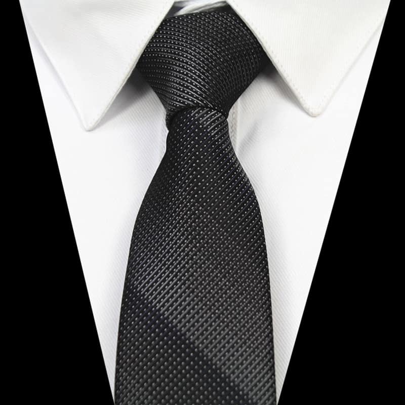 Men's Narrow Striped Silk Tie