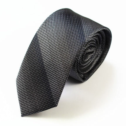 Men's Narrow Striped Silk Tie - wnkrs