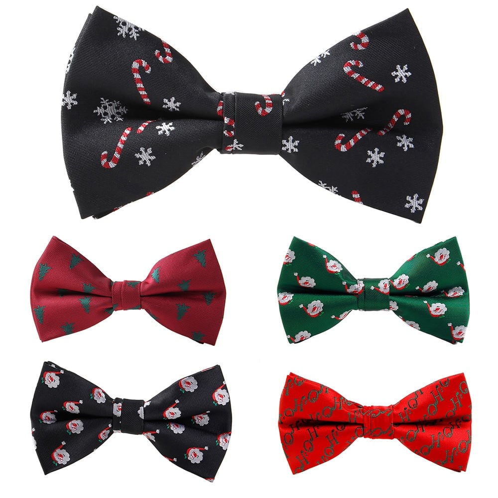 Classic Christmas Bow Tie for Men