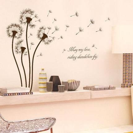 Lovely Dandelion Wall Sticker - wnkrs