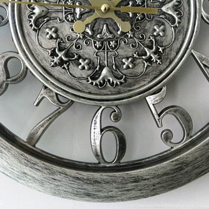 Antique Style Iron Quartz Wall Clock - Wnkrs