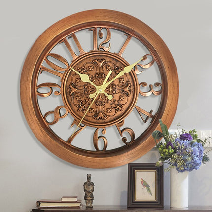 Antique Style Iron Quartz Wall Clock - Wnkrs