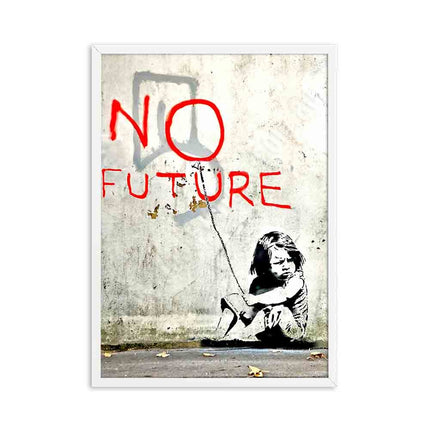 Abstract Wall Art Canvas Banksy Style - wnkrs