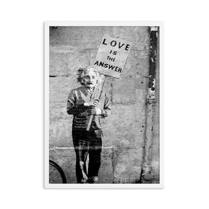 Abstract Wall Art Canvas Banksy Style - wnkrs