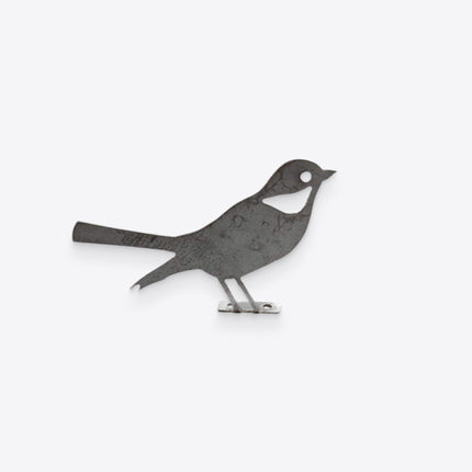 Metal Bird Statue - Mockingbird / Robin - wnkrs