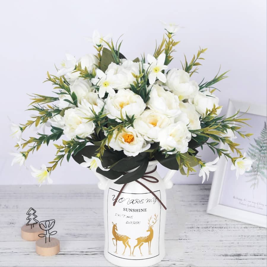 Artificial Peonies Bouquet