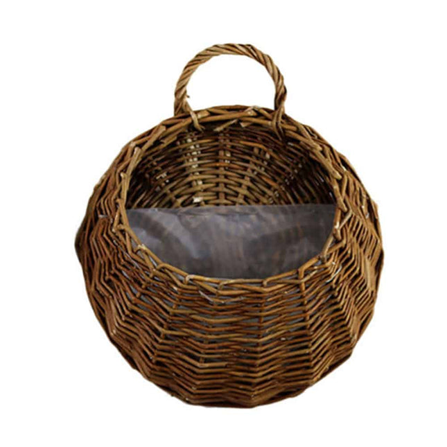 Woven Bamboo Wall Hanging Storage Basket - Wnkrs