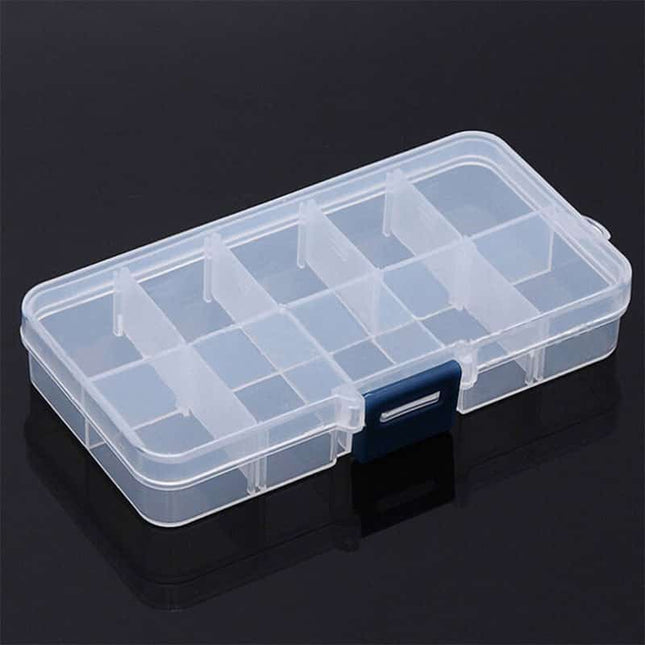 Adjustable Transparent Jewelry Storage Box - wnkrs