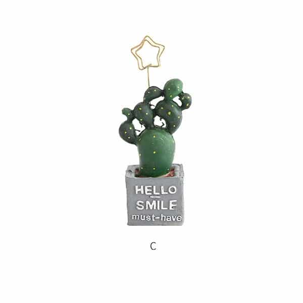 Cute Cactus Photo Holder - Wnkrs